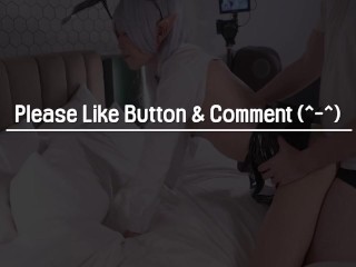 【Frieren】🤍Anime Frieren Bunny Girl cosplay sex, hentai japanese shemale cosplay 2