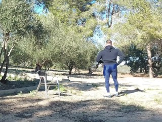 Speed skate suit action