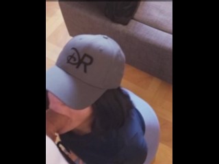 She cheated with his Roommate..