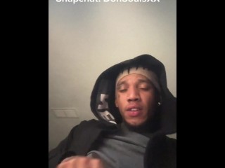 New Snapchat: Bigpimpindonn | Hot Guy Talking Nasty While Jacking His Thick Dick