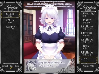 Working Saguya maid service All H scene