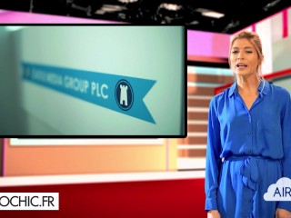 In the toilet of the strip club