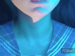 Japanese girl eat potato chips ASMR