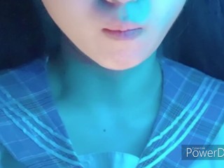 Japanese girl eat potato chips ASMR