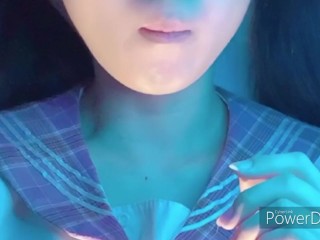 Japanese girl eat potato chips ASMR