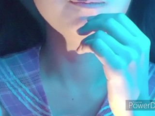 Japanese girl eat potato chips ASMR