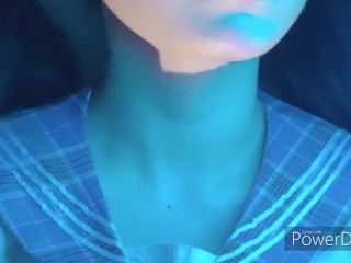 Japanese girl eat potato chips ASMR