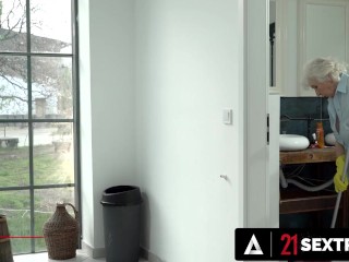 21 SEXTREME - Old And Naughty Granny Gets Her Vintage Banged Like Good Old Days