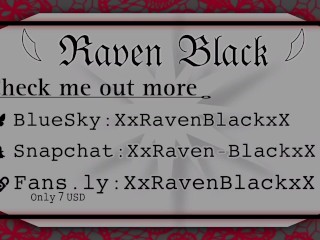 Oops, Didn't Shut off my WebCam!  [PREVIEW] | Raven Black