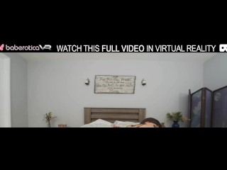 Solo naughty girl with big tits shows us her sexy body in VR.