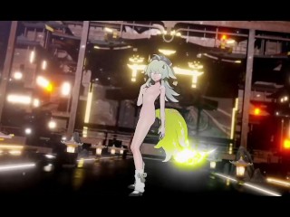 Huohuo Hentai Honkai Star Rail Fox Girl Nude Dance Hit And Run Mmd 3D All Colors Compilation
