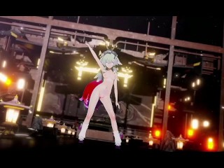 Huohuo Hentai Honkai Star Rail Fox Girl Nude Dance Hit And Run Mmd 3D All Colors Compilation
