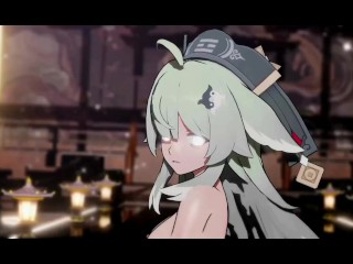 Huohuo Hentai Honkai Star Rail Fox Girl Nude Dance Hit And Run Mmd 3D All Colors Compilation