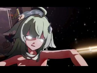 Huohuo Hentai Honkai Star Rail Fox Girl Nude Dance Hit And Run Mmd 3D All Colors Compilation