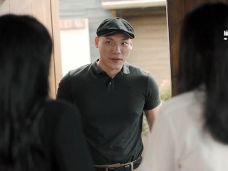 ModelMedia Asia - Seductive Black Stockings: Business Affair of Xiaowen