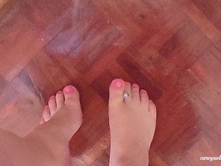 Giantess BBW Crush & Vore – Female Domination Foot Fetish Worship