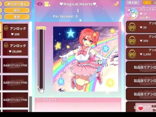 【H GAME】Magical Girl Clicker♡Hドットアニメーション エロアニメ｜Hentai｜Anime｜Hentai｜Dot Pixel Game