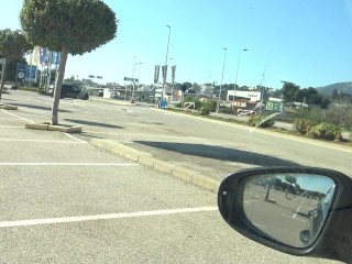 cheating turkish muslim wife is NOT SCARED to get in a strangers car