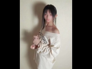 男の娘がおちんぽ愛液垂らしながらお尻アクメしちゃいます。