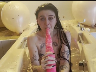 Valentine's Day Bath  Blow Job