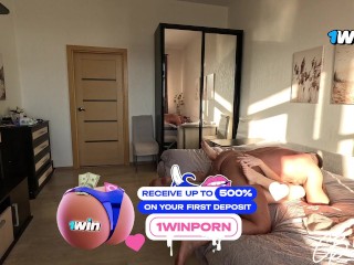 My daddy always comes to my room after I take a shower