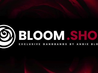 HOTWIFE ANGIE BLOOM GETS DESTROYED BY 4 MEN GANGBANG