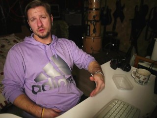 JerkVlog #36: my life speech over hard times and huge cumshot after 5 days of abstinence