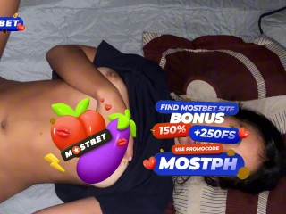 HOT LATINA AIRBNB HOST shows me a house and ends up jumping on my dick