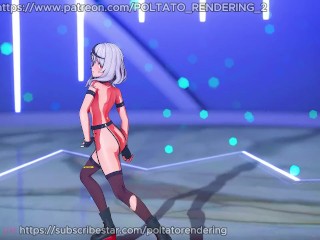 【MMD ホロライブ 4K/60fps】《Sakamata Chloe (沙花叉クロヱ)》~《aespa 에스파 'Whiplash'》