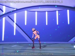 【MMD ホロライブ 4K/60fps】《Sakamata Chloe (沙花叉クロヱ)》~《aespa 에스파 'Whiplash'》