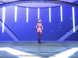 【MMD ホロライブ 4K/60fps】《Sakamata Chloe (沙花叉クロヱ)》~《aespa 에스파 'Whiplash'》