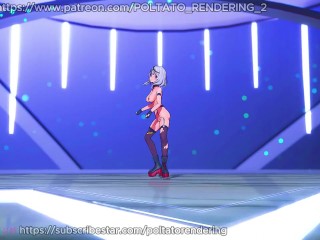 【MMD ホロライブ 4K/60fps】《Sakamata Chloe (沙花叉クロヱ)》~《aespa 에스파 'Whiplash'》