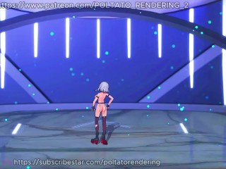 【MMD ホロライブ 4K/60fps】《Sakamata Chloe (沙花叉クロヱ)》~《aespa 에스파 'Whiplash'》