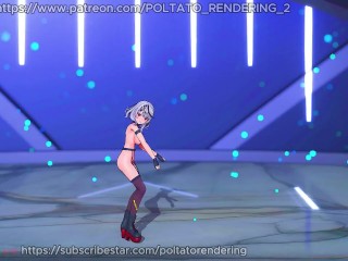 【MMD ホロライブ 4K/60fps】《Sakamata Chloe (沙花叉クロヱ)》~《aespa 에스파 'Whiplash'》