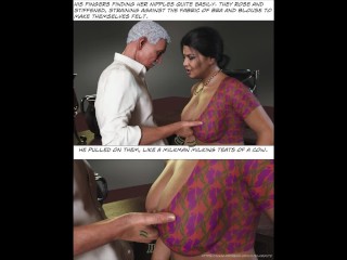 Masala Moments - Chapter 4 - Paru let her father-in-law to suck her boobs