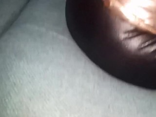 POV Version: Mistress provokes her slave using him for her pleasure with cumshot in clothes reward