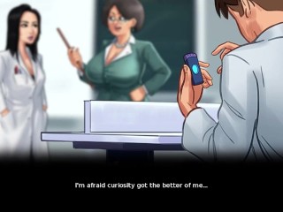 Miss Okita All (Full View) Sex Scenes in Summertime Saga Porn Game Completed Sex Scenes Compilation