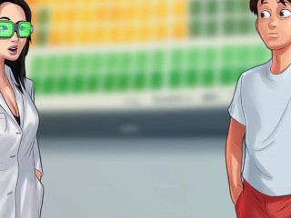 Miss Okita All (Full View) Sex Scenes in Summertime Saga Porn Game Completed Sex Scenes Compilation