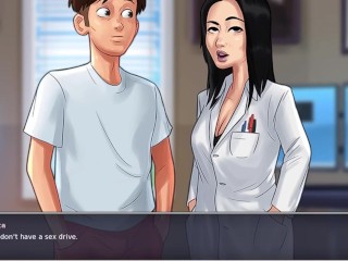 Miss Okita All (Full View) Sex Scenes in Summertime Saga Porn Game Completed Sex Scenes Compilation