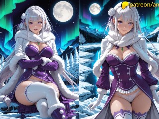 Emilia (Re:Zero) - The gentle princess is corrupted to the limit