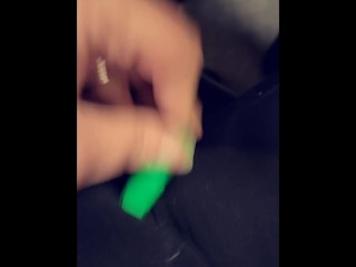 Horny at work; Rubbing my clit trying to get off before i get caught🫣