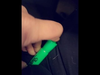 Horny at work; Rubbing my clit trying to get off before i get caught🫣