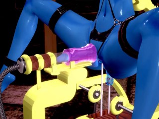 DV8 Futa Commissions Edging Electro Machine Bondage