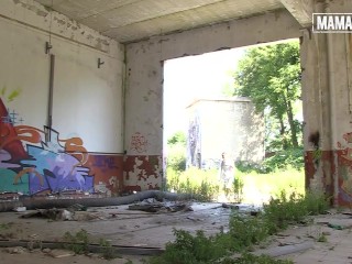 Outdoor Fuck and Facial for Busty Russian Blonde Lara Onyx - MAMACITAZ