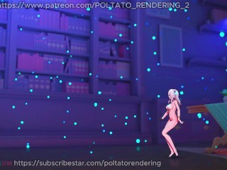 【MMD ホロライブ 4K/60fps】《Shishiro Botan (獅白ぼたん)》~《aespa 에스파 'Whiplash'》