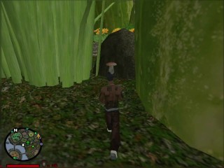 Mushroomia blowjob in a pumpkin house