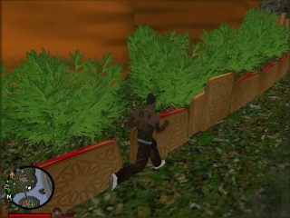 Mushroomia blowjob in a pumpkin house