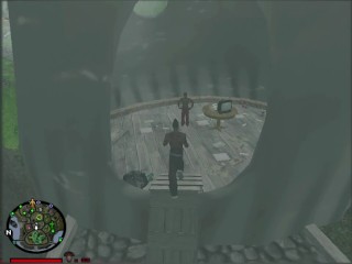 Mushroomia blowjob in a pumpkin house