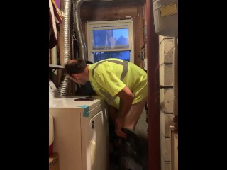 Banging a cheating fat ass in the basement