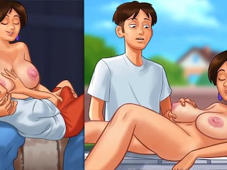 Diane All Sex Scenes in Summertime Saga Porn Game Completed Sex Scenes Compilation